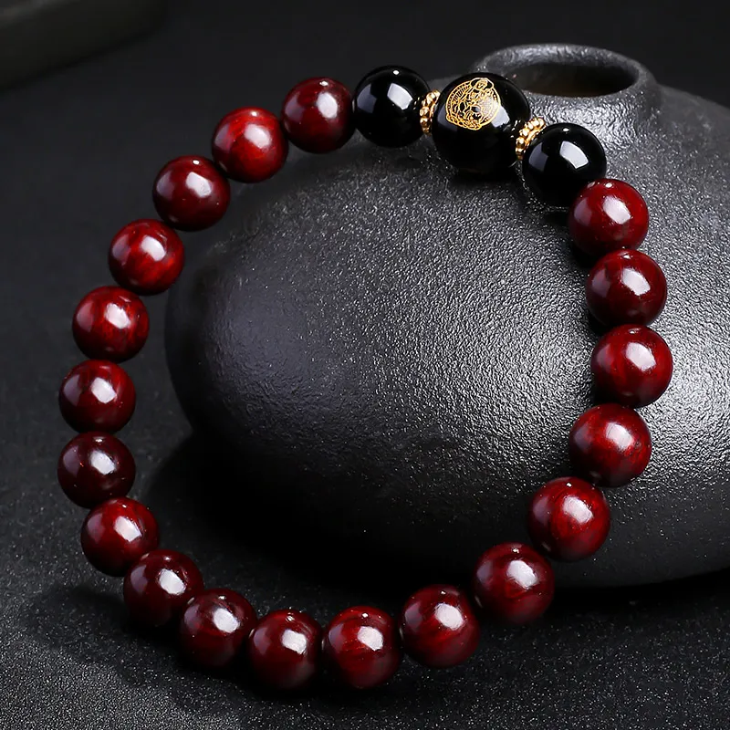 MUSHENGYUAN Rosewood Bracelets Unisex-29