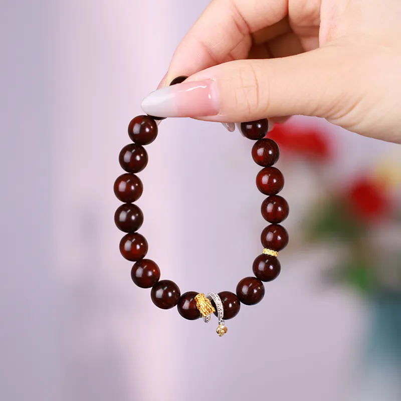 MUSHENGYUAN Rosewood Bracelets Unisex-4