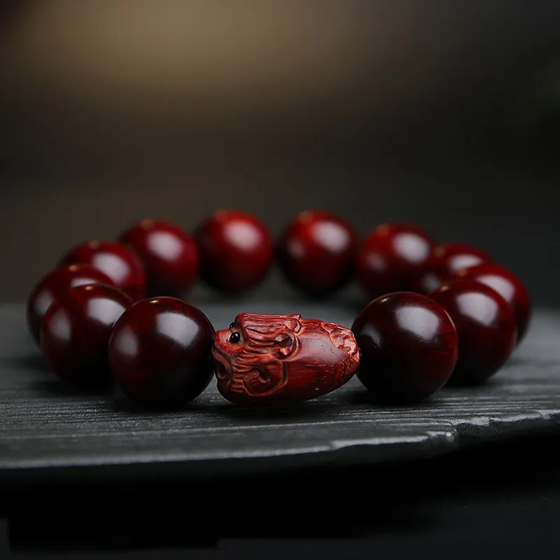 MUSHENGYUAN Pterocarpus Bracelets Unisex-5