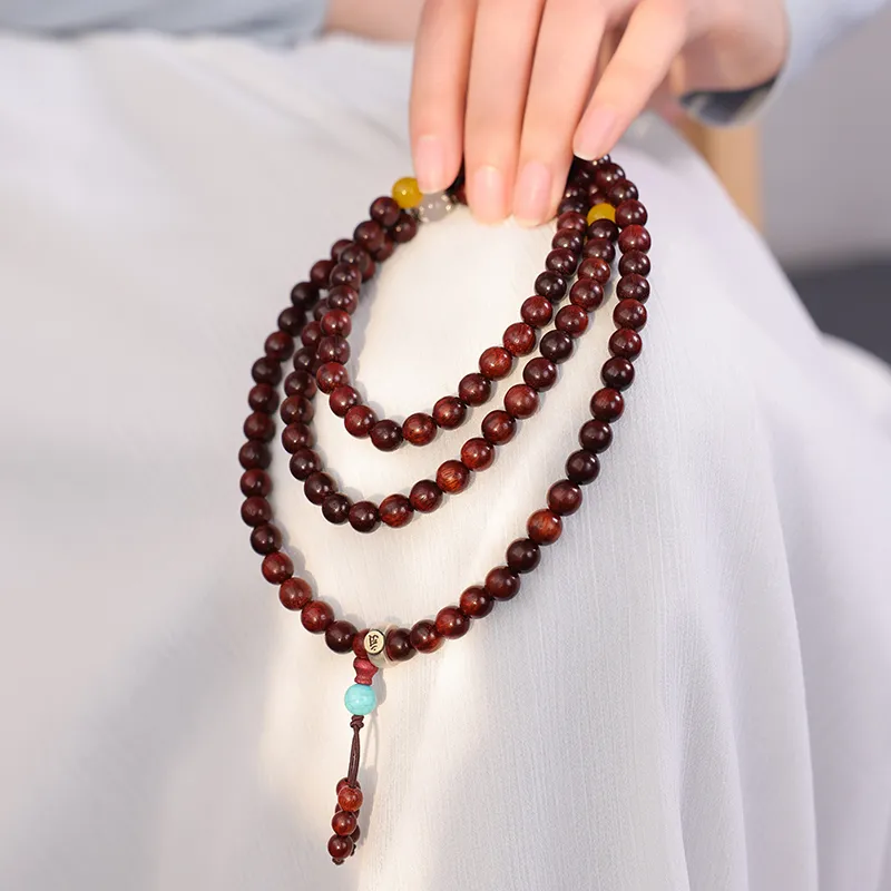 MUSHENGYUAN Bloodwood Bracelets Unisex-9