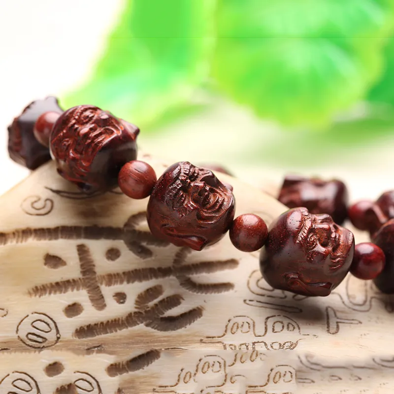 MUSHENGYUAN Rosewood Bracelets Unisex-17