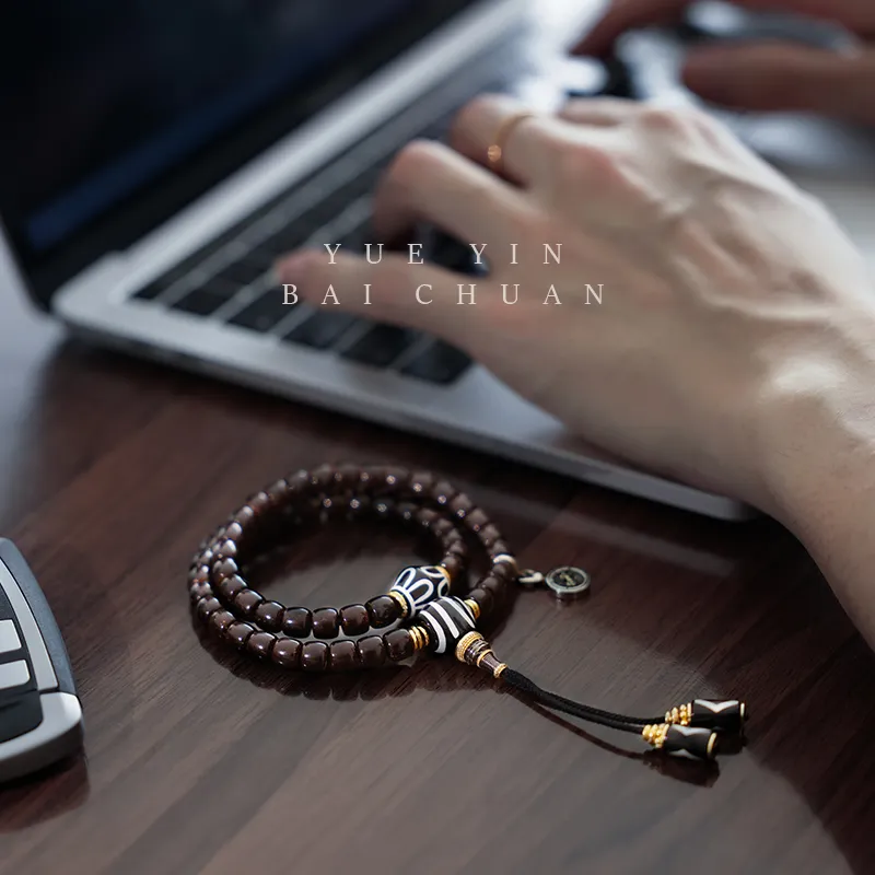 MUSHENGYUAN Coconut Shell Beads Bracelets Unisex-2
