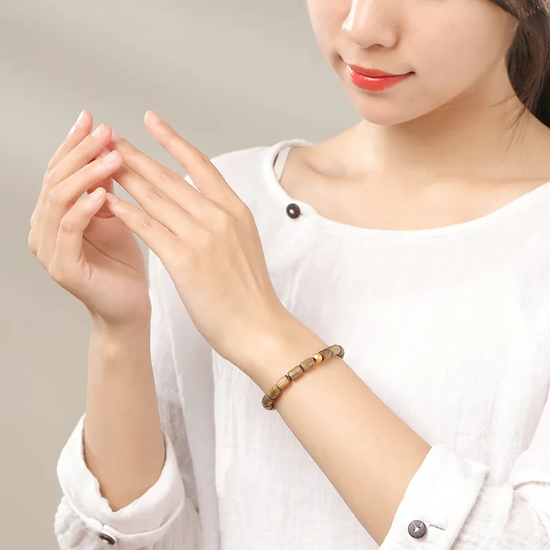 MUSHENGYUAN Fragrance Agarwood Bracelets Unisex-3