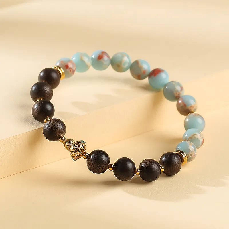 MUSHENGYUAN Fragrance Agarwood Bracelets Unisex-3