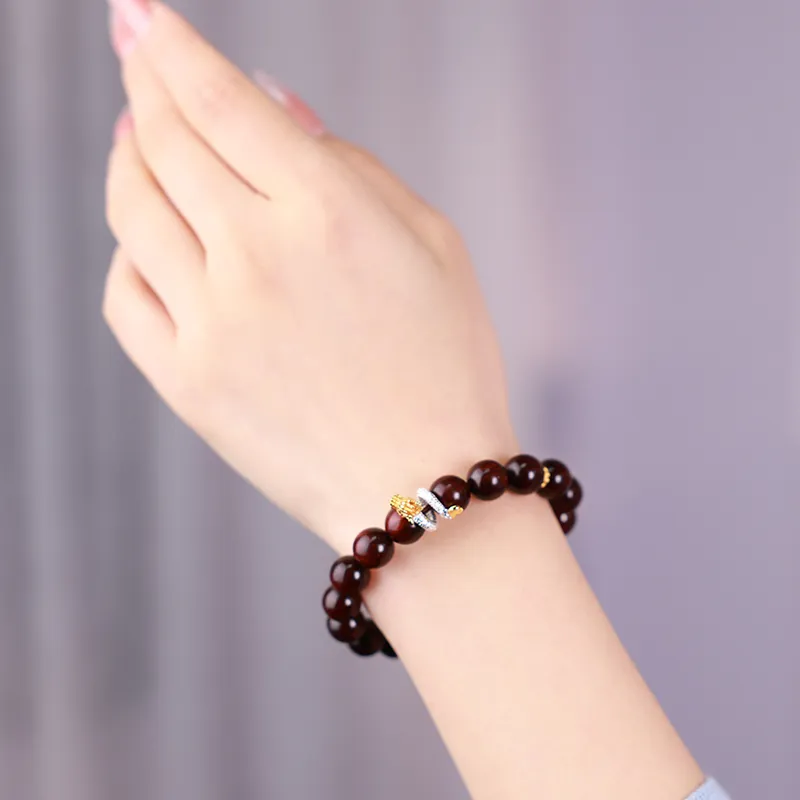 MUSHENGYUAN Rosewood Bracelets Unisex-5