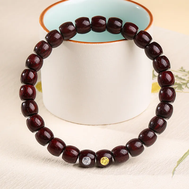 MUSHENGYUAN Pterocarpus Bracelets Unisex-6