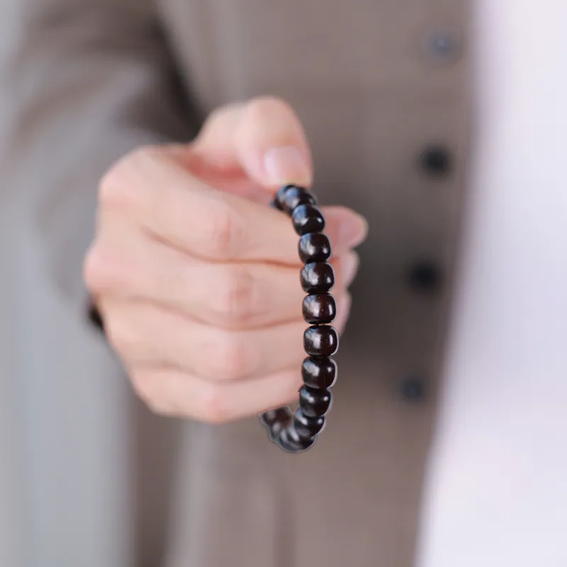 MUSHENGYUAN Rosewood Precious Wood Bracelets Unisex-5