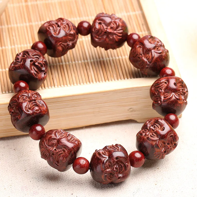 MUSHENGYUAN Rosewood Bracelets Unisex-8