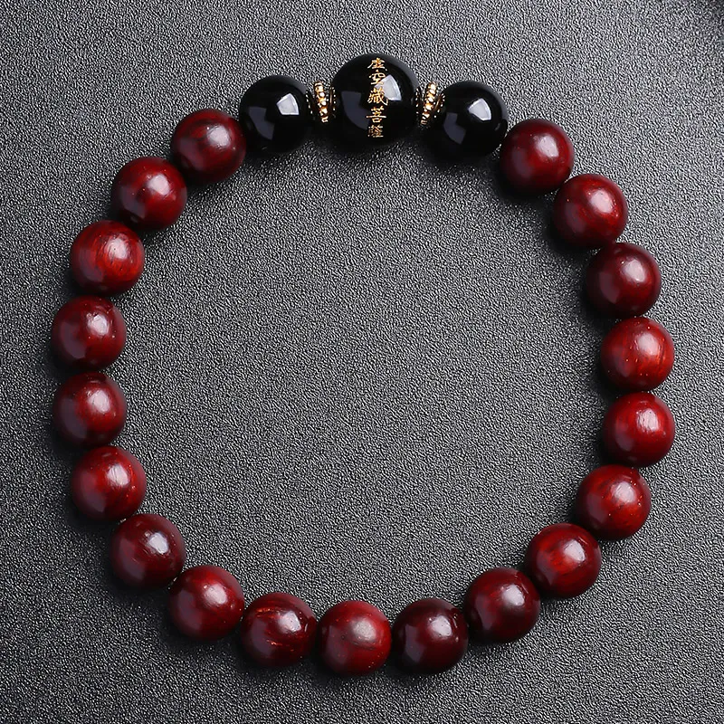 MUSHENGYUAN Rosewood Bracelets Unisex-15