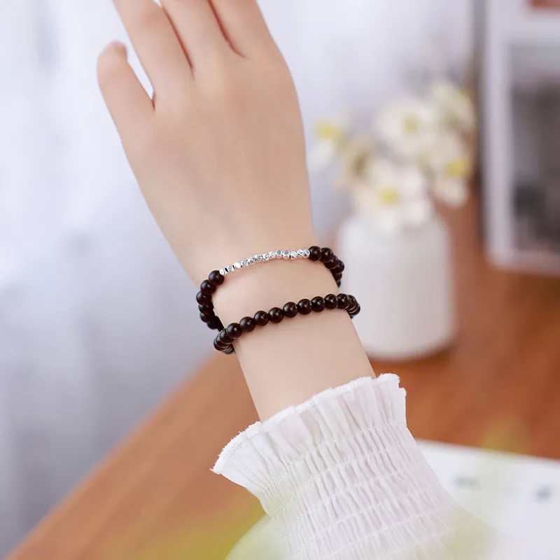 MUSHENGYUAN Ebony Bracelets Women's-3