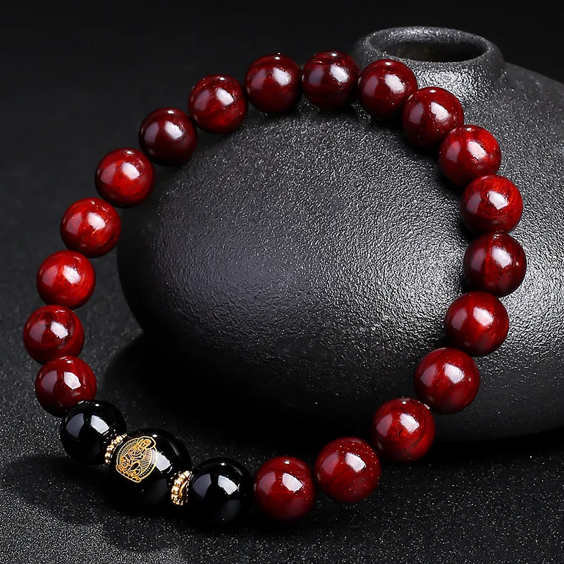 MUSHENGYUAN Rosewood Bracelets Unisex-21