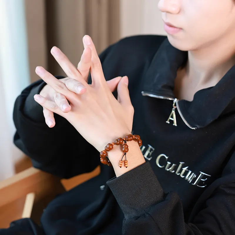 MUSHENGYUAN Purple Gold Rat Bracelets Unisex-2