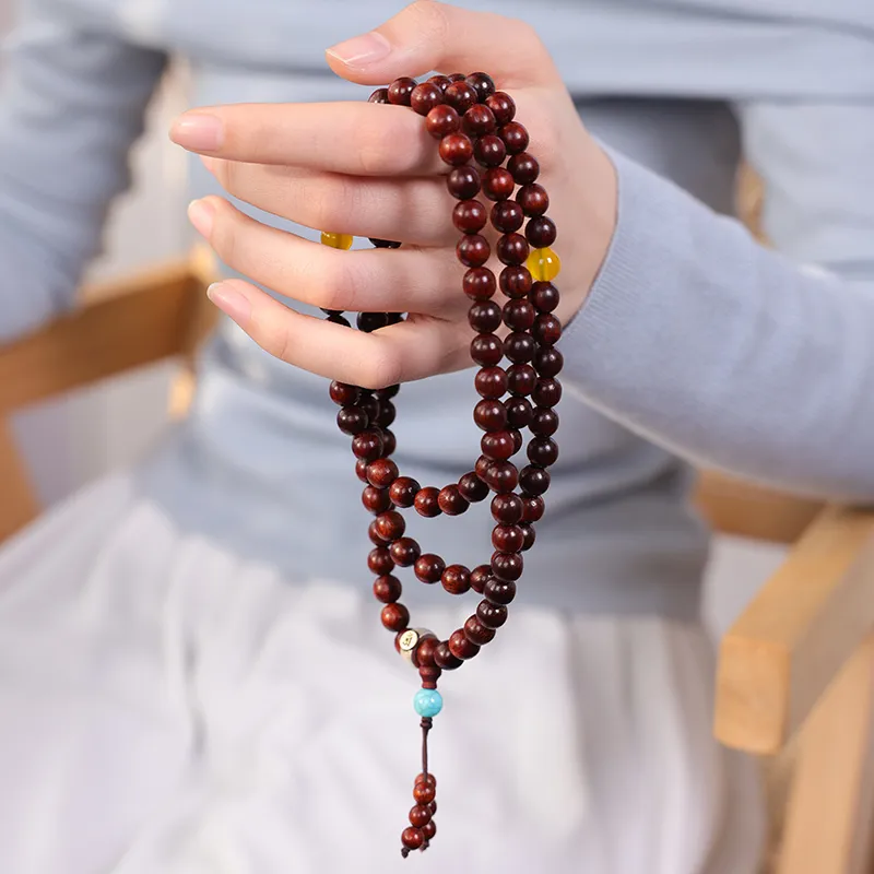 MUSHENGYUAN Bloodwood Bracelets Unisex-11
