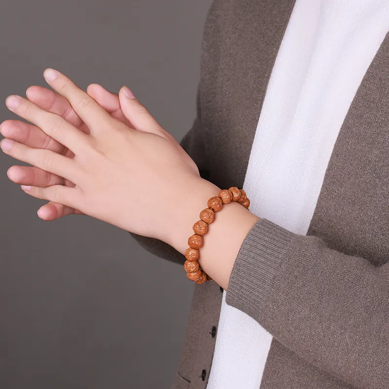 MUSHENGYUAN Monkey Head Walnut Bracelets Unisex-17