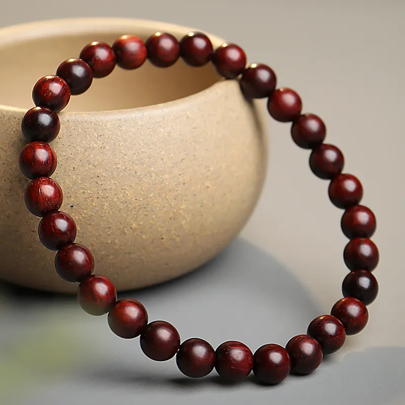 MUSHENGYUAN Rosewood Precious Wood Bracelets Unisex-4