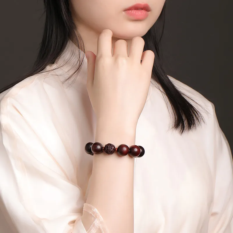 MUSHENGYUAN Pterocarpus Bracelets Unisex-4
