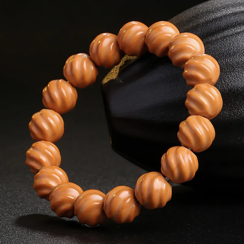 MUSHENGYUAN Monkey Head Walnut Bracelets Unisex-7