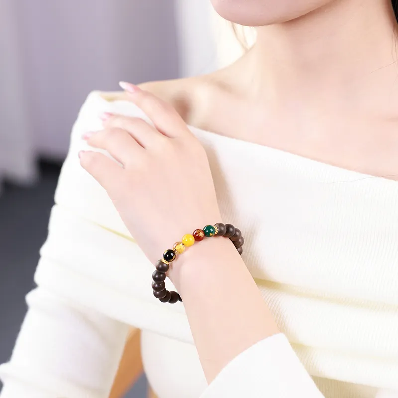 MUSHENGYUAN Fragrance Agarwood Bracelets Unisex-1