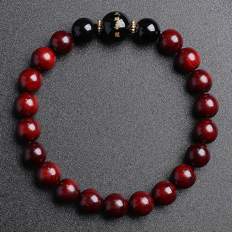 MUSHENGYUAN Rosewood Bracelets Unisex-23