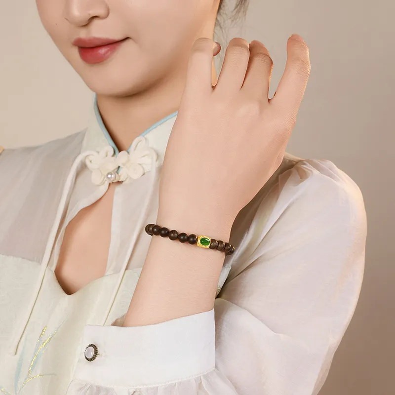 MUSHENGYUAN Fragrance Agarwood Bracelets Women's-5
