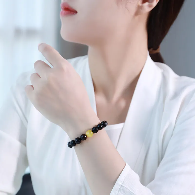 MUSHENGYUAN Pterocarpus Bracelets Unisex-2