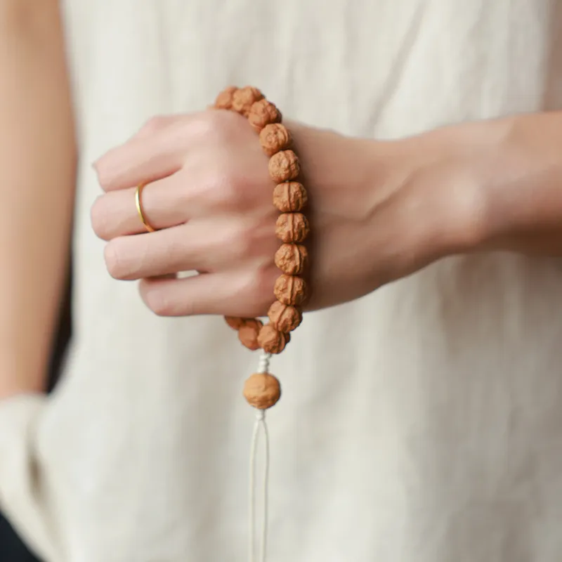 MUSHENGYUAN Monkey Head Walnut Bracelets Unisex-2