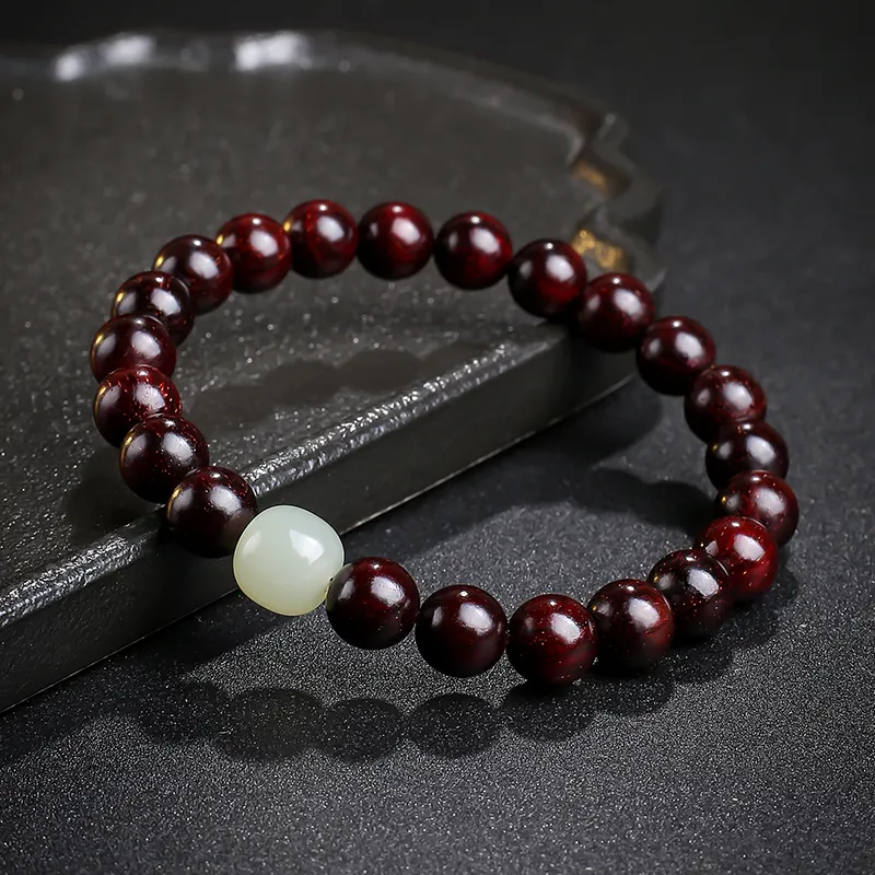 MUSHENGYUAN Pterocarpus Bracelets Unisex-6