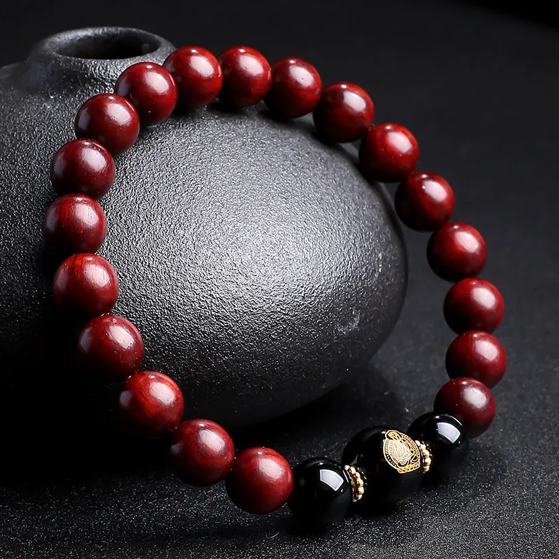 MUSHENGYUAN Rosewood Bracelets Unisex-42