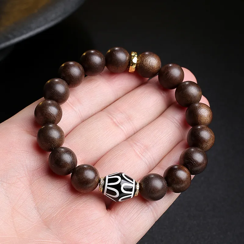 MUSHENGYUAN Fragrance Agarwood Bracelets Unisex-6