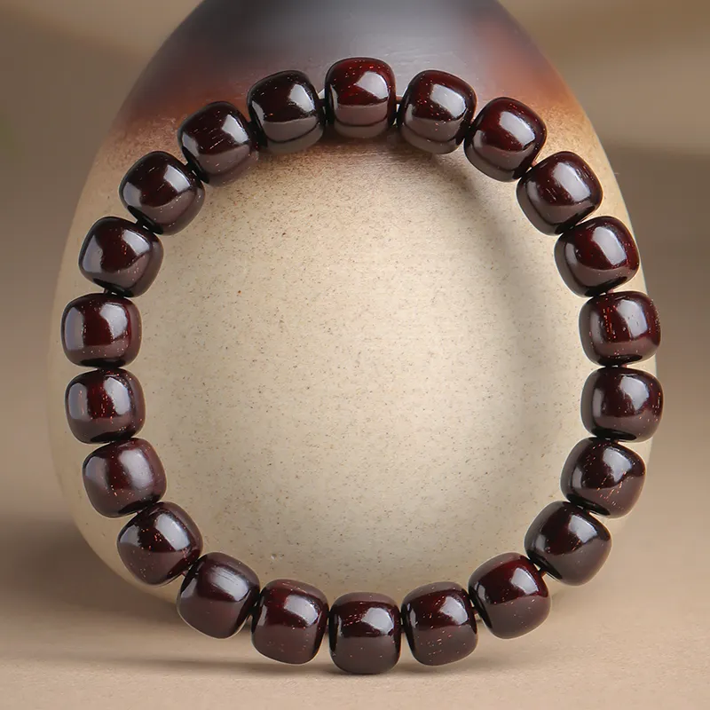 MUSHENGYUAN Rosewood Precious Wood Bracelets Unisex-6