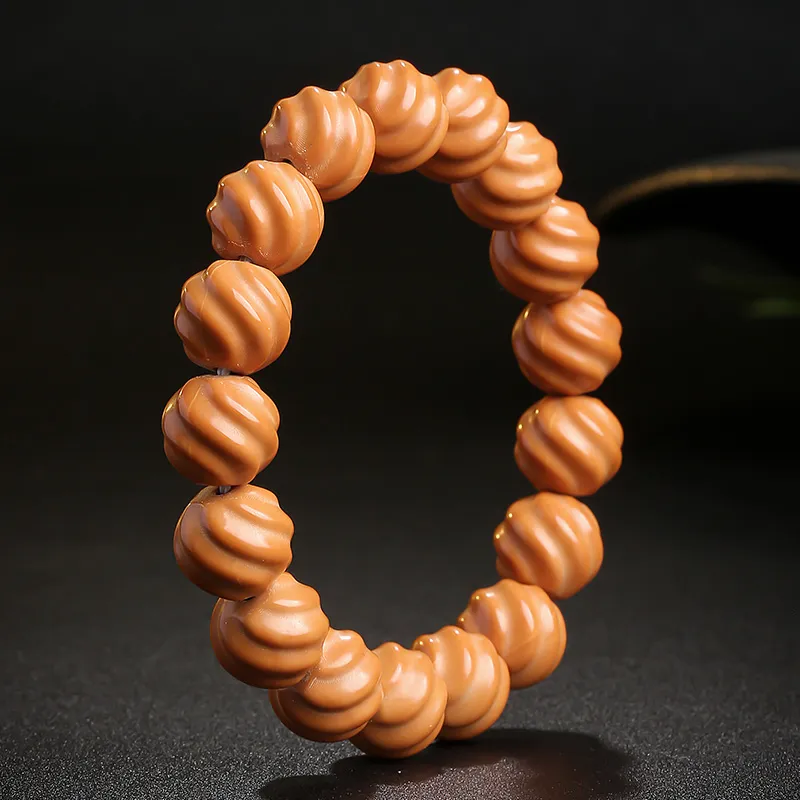 MUSHENGYUAN Monkey Head Walnut Bracelets Unisex-5