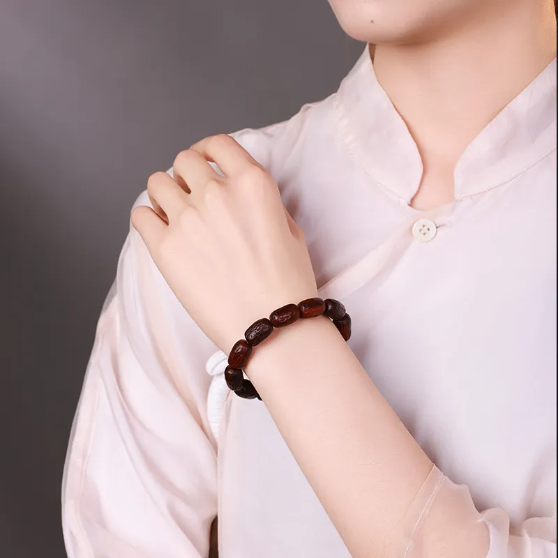 MUSHENGYUAN Rosewood Bracelets Unisex-2