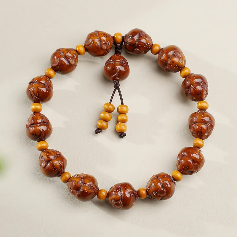 MUSHENGYUAN Purple Gold Rat Bracelets Unisex-5