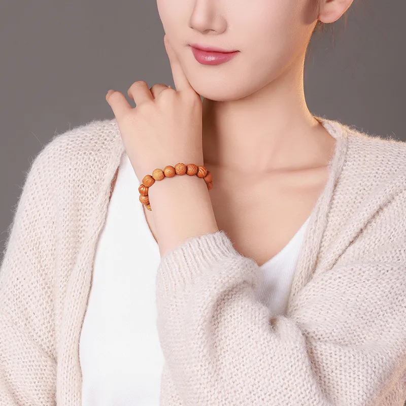 MUSHENGYUAN Monkey Head Walnut Bracelets Unisex-10