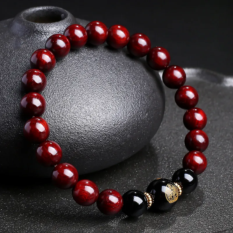 MUSHENGYUAN Rosewood Bracelets Unisex-28