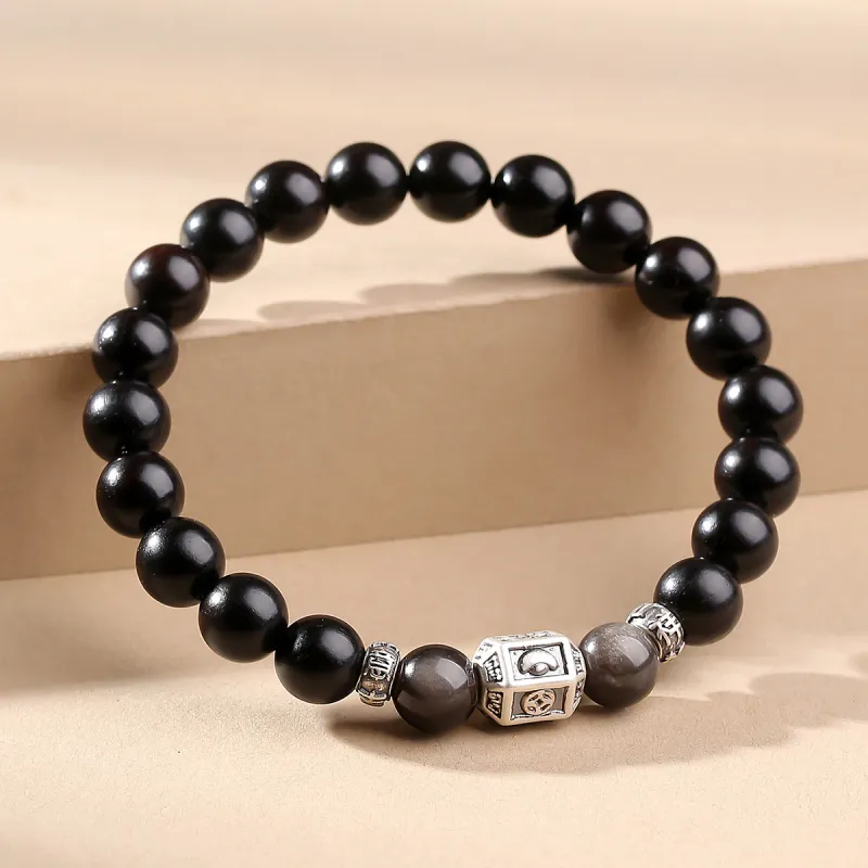 MUSHENGYUAN Ebony Bracelets Unisex-6