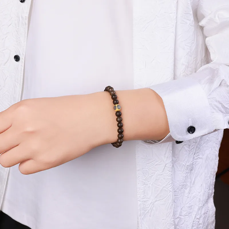 MUSHENGYUAN Fragrance Agarwood Bracelets Unisex-2