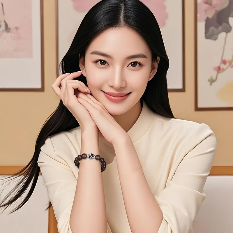 MUSHENGYUAN Fragrance Agarwood Bracelets Unisex-2