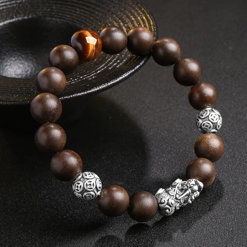 MUSHENGYUAN Fragrance Agarwood Bracelets Unisex-3