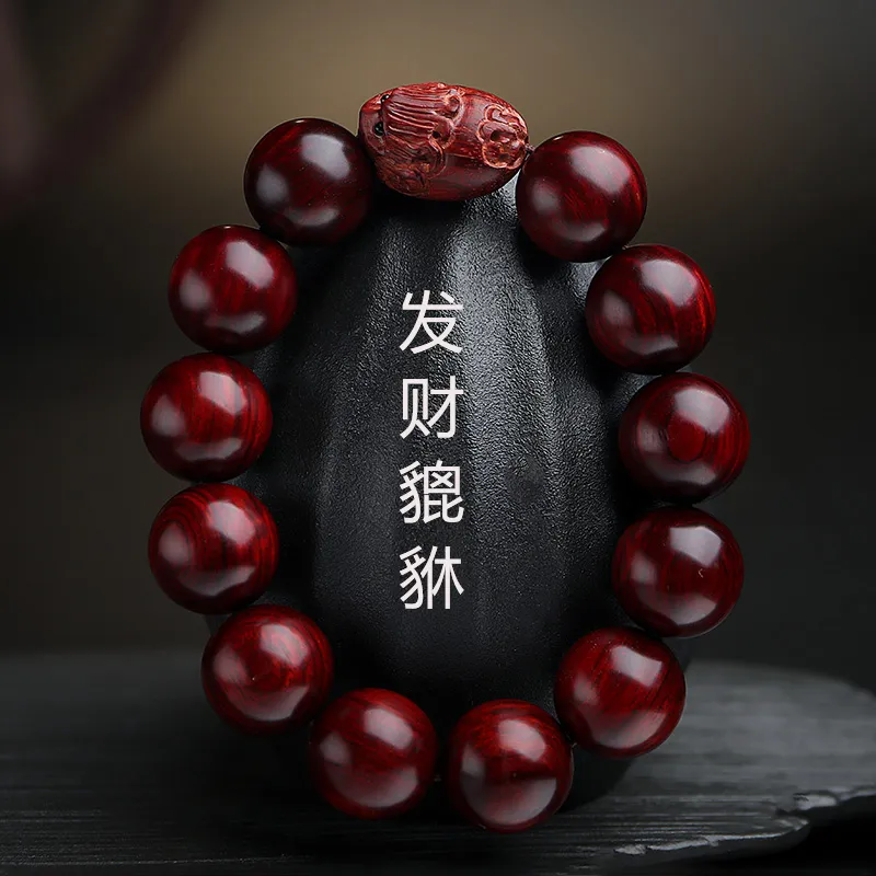 MUSHENGYUAN Pterocarpus Bracelets Unisex-2