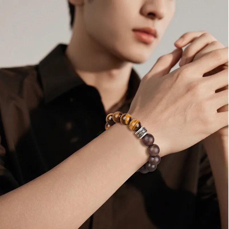 MUSHENGYUAN Fragrance Agarwood Bracelets Unisex-4