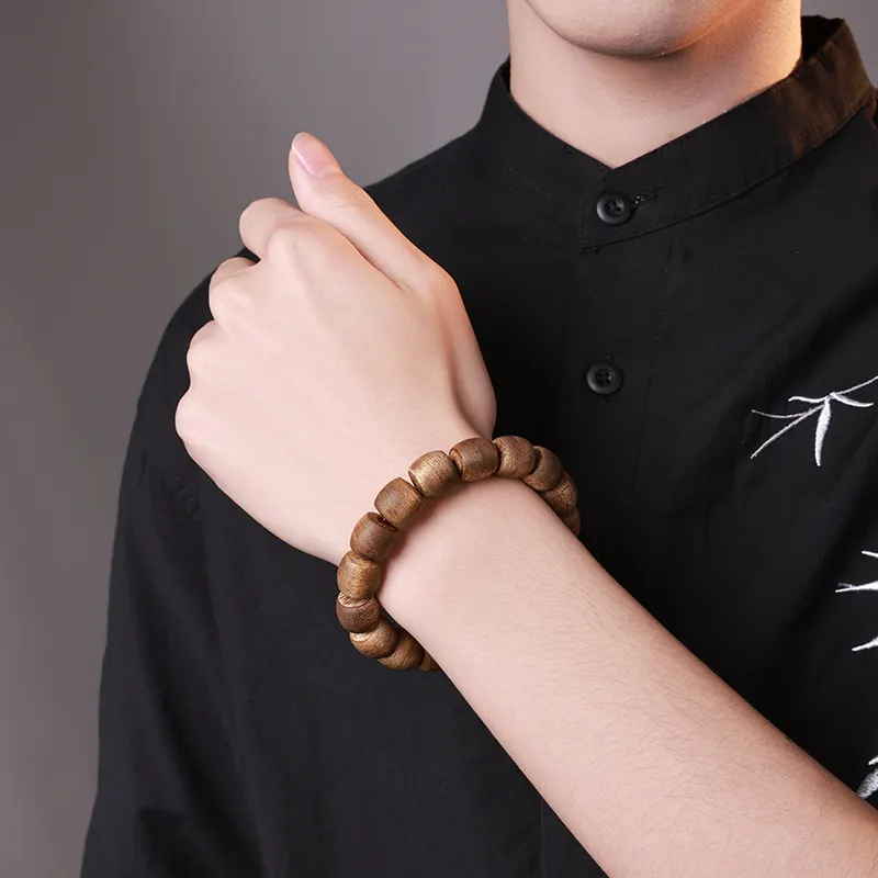 MUSHENGYUAN Fragrance Agarwood Bracelets Unisex-35