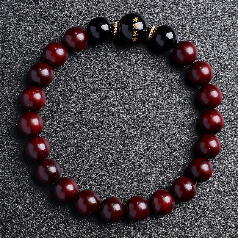 MUSHENGYUAN Rosewood Bracelets Unisex-31
