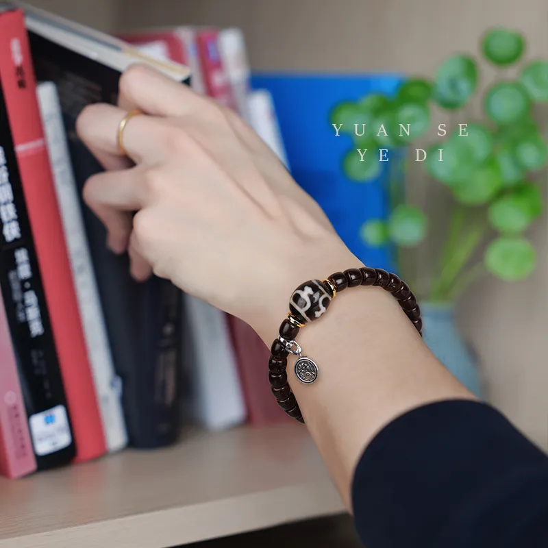 MUSHENGYUAN Coconut Shell Beads Bracelets Unisex-2