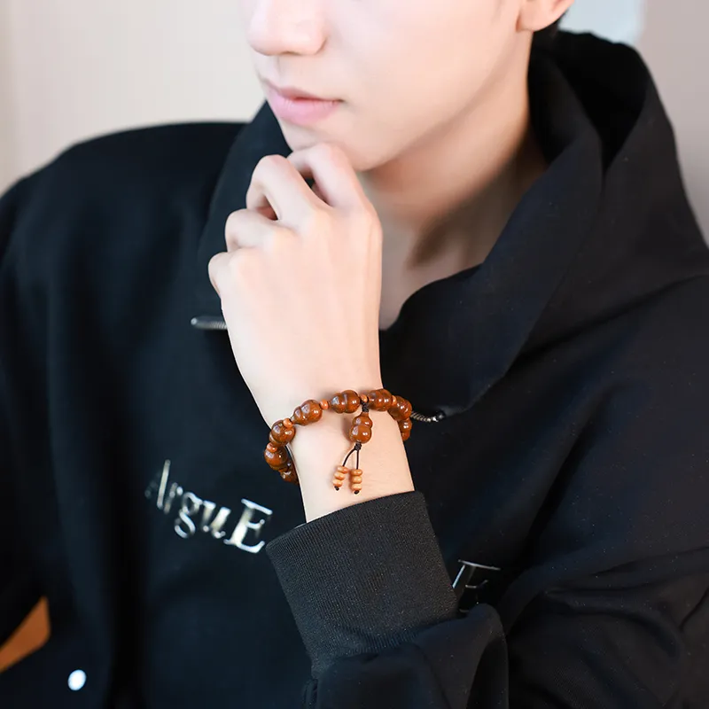 MUSHENGYUAN Purple Gold Rat Bracelets Unisex-3