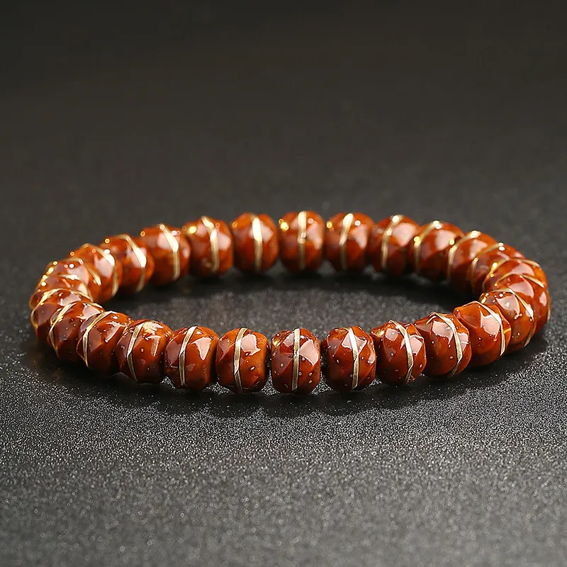 MUSHENGYUAN Purple Gold Rat Bracelets Unisex-5