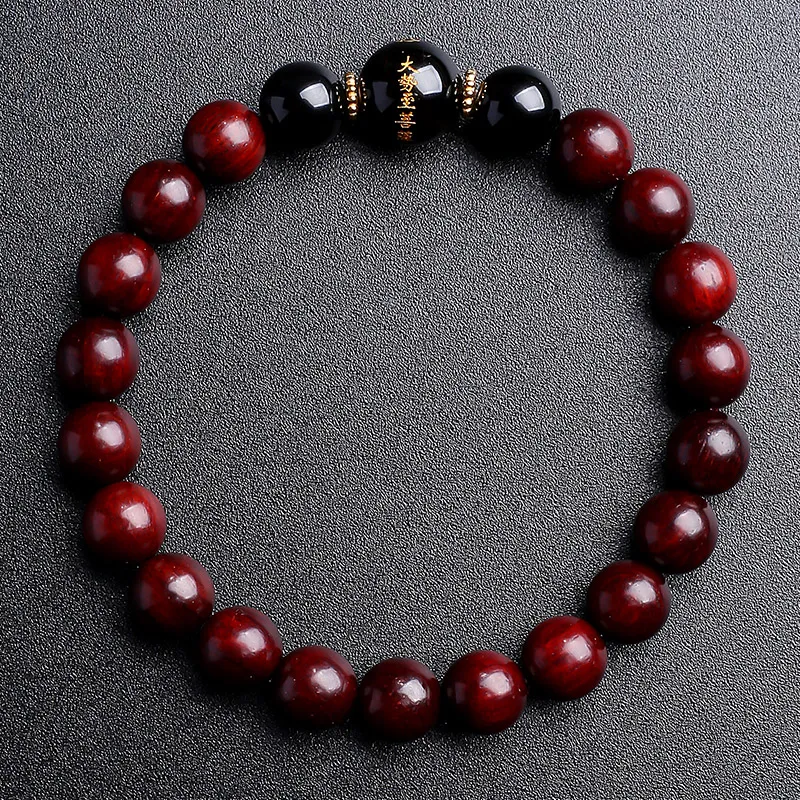 MUSHENGYUAN Rosewood Bracelets Unisex-38