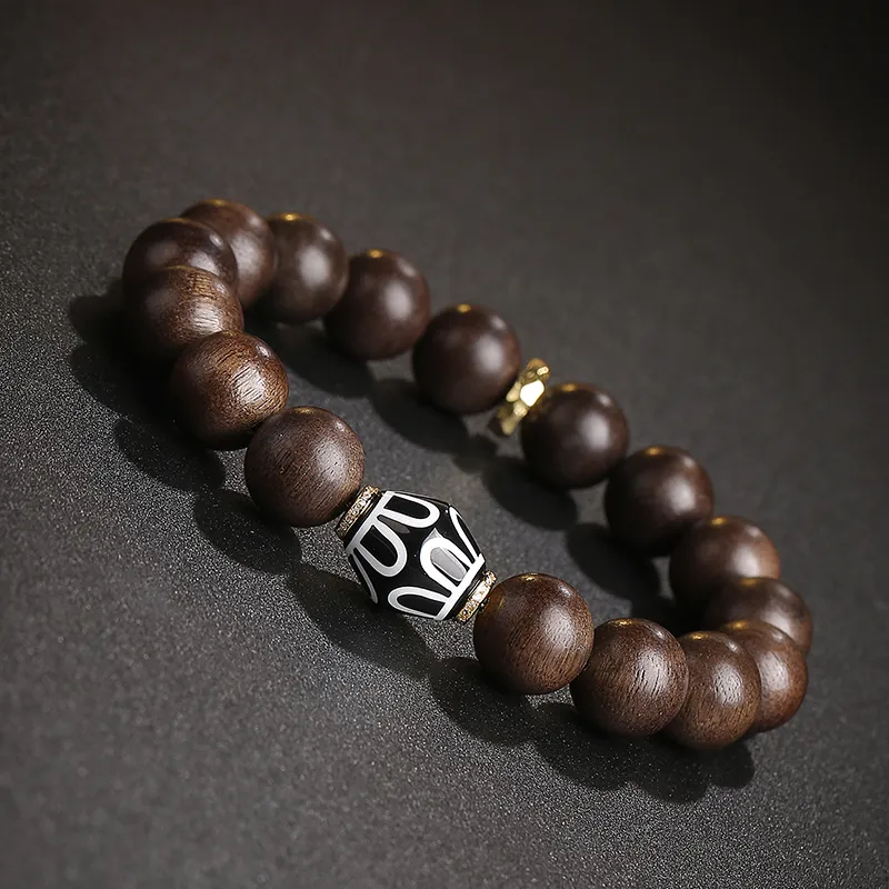 MUSHENGYUAN Fragrance Agarwood Bracelets Unisex-5