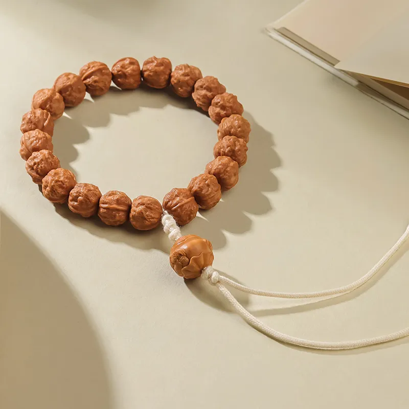 MUSHENGYUAN Monkey Head Walnut Bracelets Unisex-5