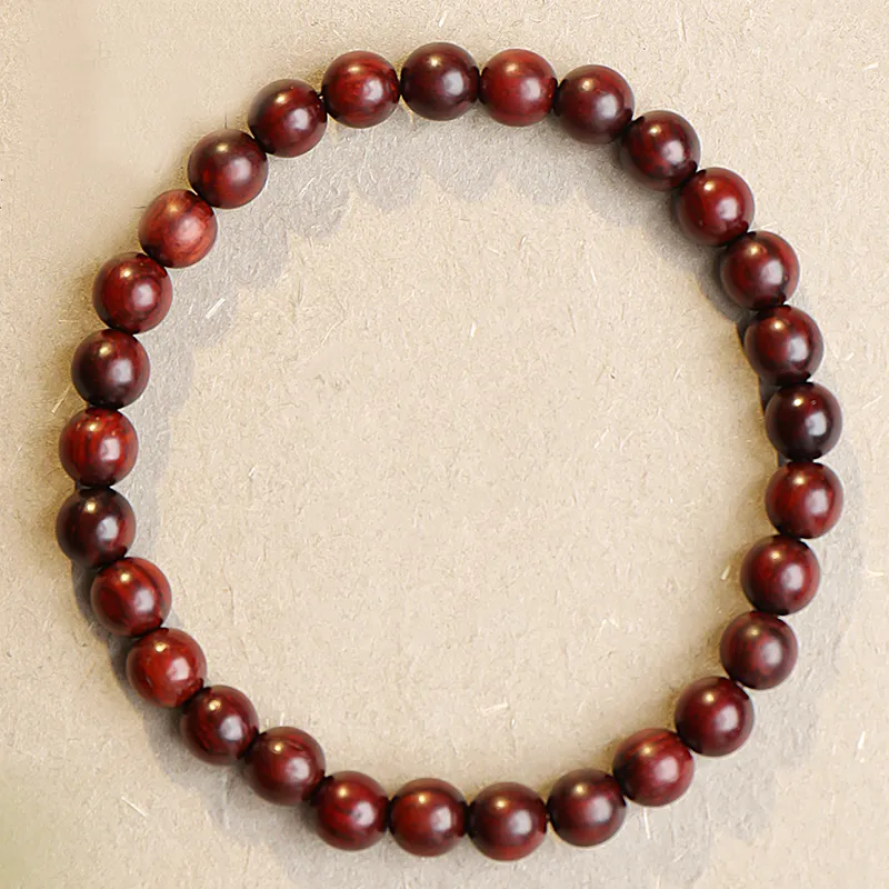 MUSHENGYUAN Rosewood Precious Wood Bracelets Unisex-6